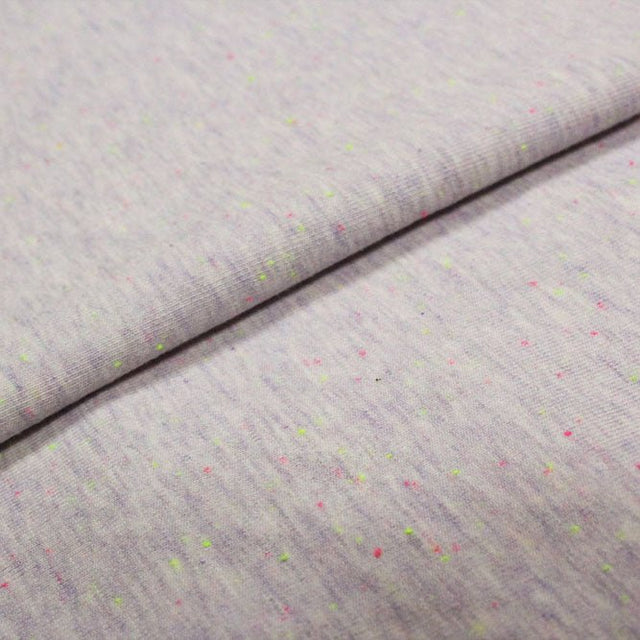 Speckle Cotton Polyester Modal Terry Spandex Fabric - Speckle, 56" Width (1 Yard)