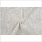 Natural/Silver Solid Linen