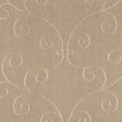 Natural Beige Swirls Embr & Eyelet