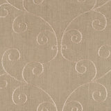 Natural Beige Swirls Embr & Eyelet
