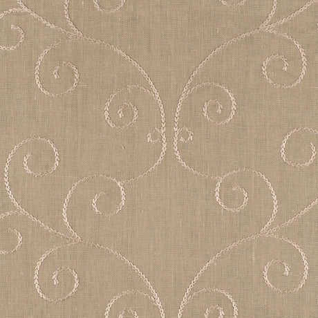 Natural Beige Swirls Embr & Eyelet