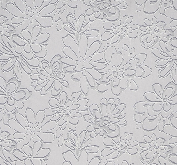 1 Yard Gray Hi Multi Chiffon Lightweight Sheer Polyester with Soft Drape, 58/60" Wide