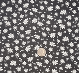 Hi Multi Chiffon 1D1341 Polyester Fabric - Black/Ivory, 58/60" Width