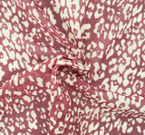 Hi Multi Chiffon 1D1354 Polyester Chiffon Fabric - Wine/Ivory, 58/60" Width