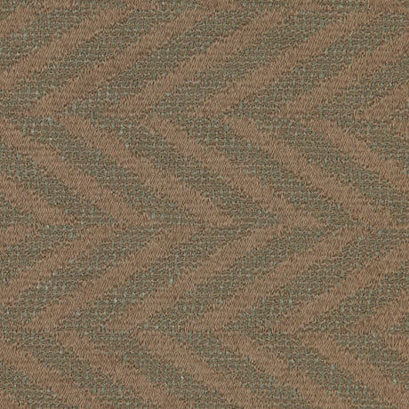 Beige/Mint Zig Zag Woven