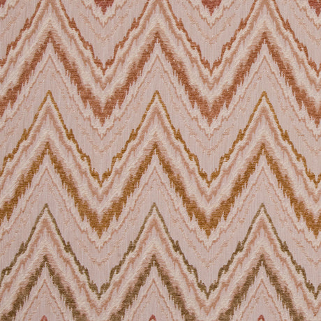 Beige/Moss/Tan/Cinnamon Stripes Chenille