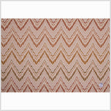 Beige/Moss/Tan/Cinnamon Stripes Chenille