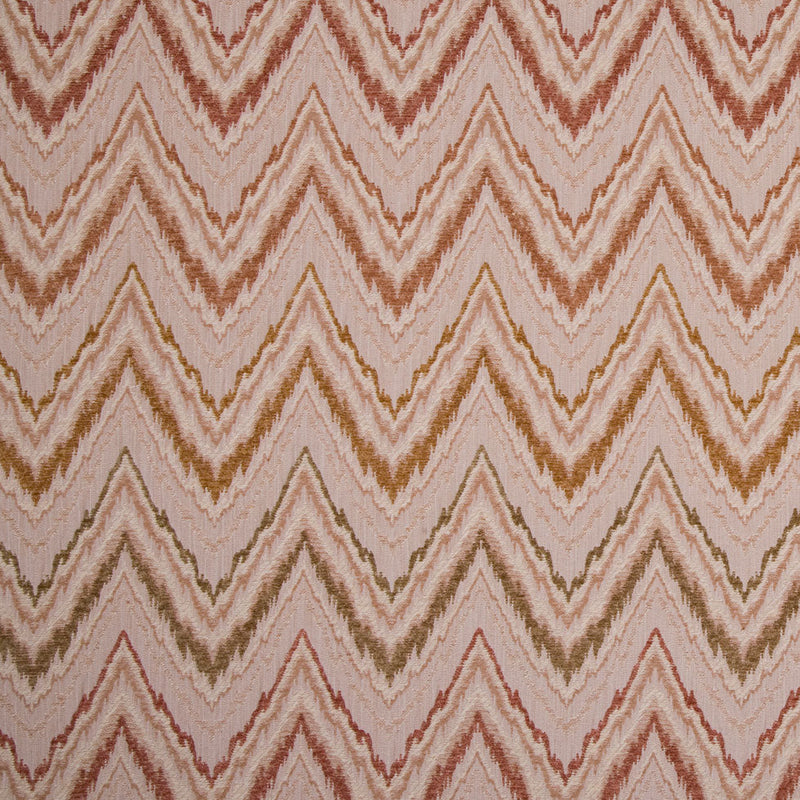 Beige/Moss/Tan/Cinnamon Stripes Chenille