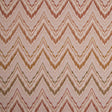 Beige/Moss/Tan/Cinnamon Stripes Chenille