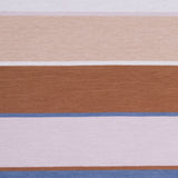 Natural/Beige/Bluestone/Brown Stripes Velvet