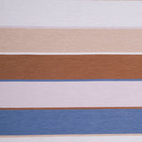 Natural/Beige/Bluestone/Brown Stripes Velvet