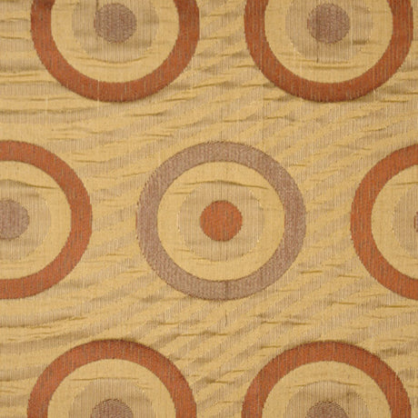 Antique Gold/Spice/Bronze Geometric Woven