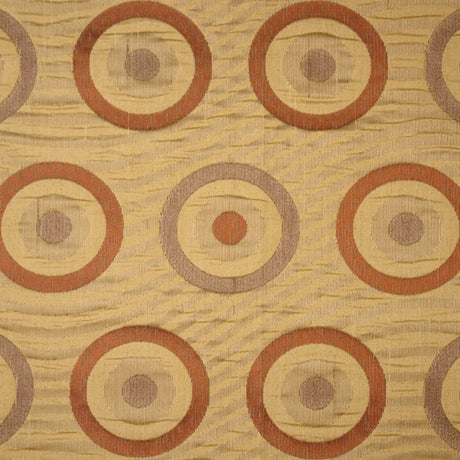 Antique Gold/Spice/Bronze Geometric Woven
