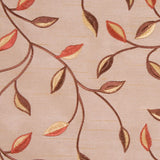 Victorian Gold/Rustique/Cinnamon/Gold Floral Shantung /Dupioni