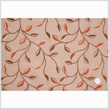 Victorian Gold/Rustique/Cinnamon/Gold Floral Shantung /Dupioni