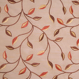 Victorian Gold/Rustique/Cinnamon/Gold Floral Shantung /Dupioni