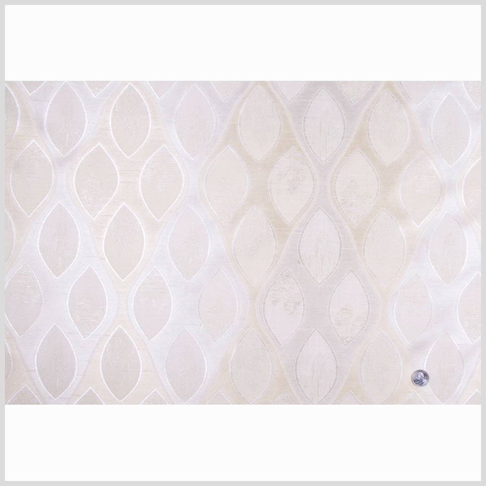Cream Geometric Woven