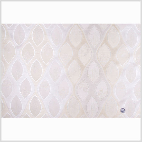 Cream Geometric Woven