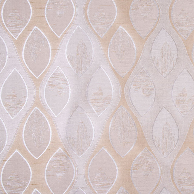 Soft Gold Geometric Woven