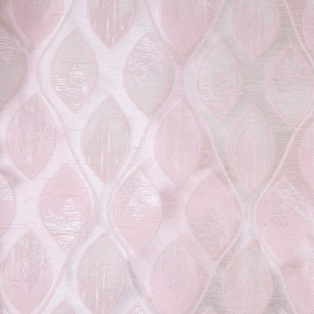 Champagne/Premier Rose Geometric Woven