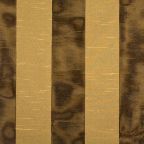 Chocolate/Antique Gold Stripes Woven