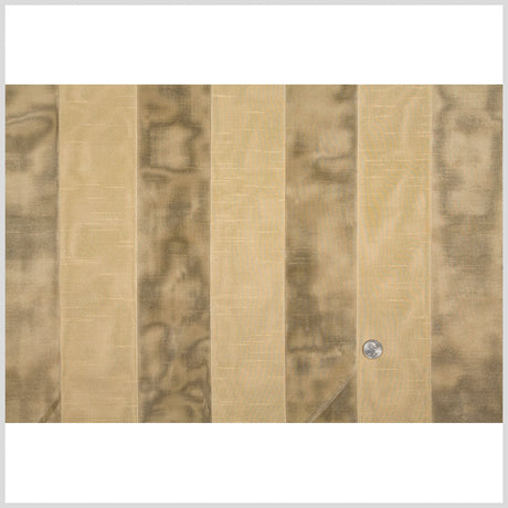 Bronze/Soft Gold Stripes Woven
