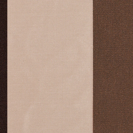 Chocolate/Beige/Antique Gold Stripes Woven