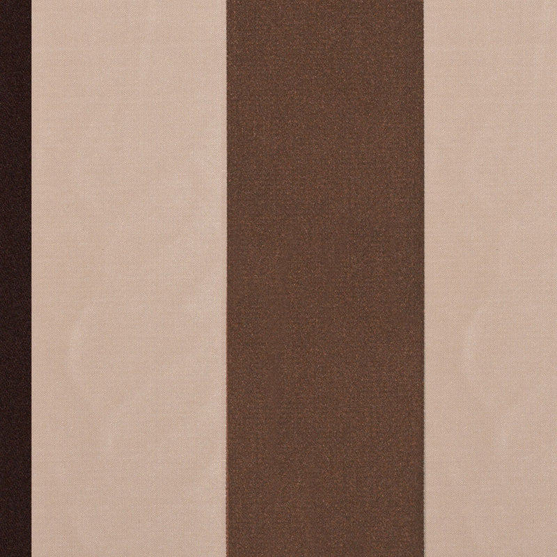 Chocolate/Beige/Antique Gold Stripes Woven