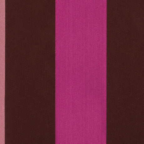 Chocolate/Magenta/Kiwi Stripes Woven