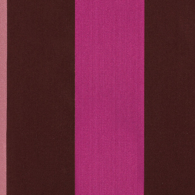 Chocolate/Magenta/Kiwi Stripes Woven