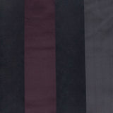 Black/Deep Plum/Dirty Beige Stripes Woven