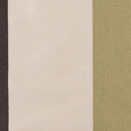 Cream/Chocolate/Kiwi Stripes Woven
