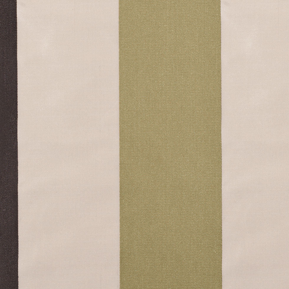Cream/Chocolate/Kiwi Stripes Woven