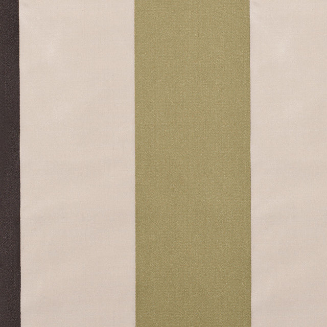 Cream/Chocolate/Kiwi Stripes Woven