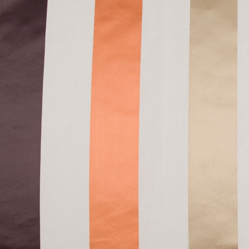 Cappuccino/Terracotta/Chocolate Stripes Woven