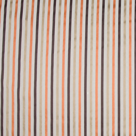 Cappuccino/Terracotta/Chocolate Stripes Woven
