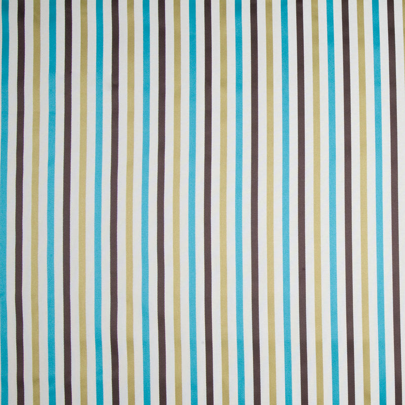 Cream/Chocolate/Kiwi Stripes Woven