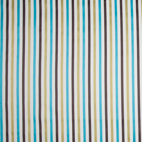 Cream/Chocolate/Kiwi Stripes Woven