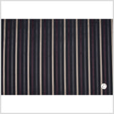 Black/Deep Plum/Dirty Beige Stripes Woven