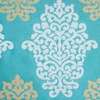 Aqua Damask Brocade