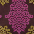 Cappuccino/Terracotta/Chocolate Damask Brocade