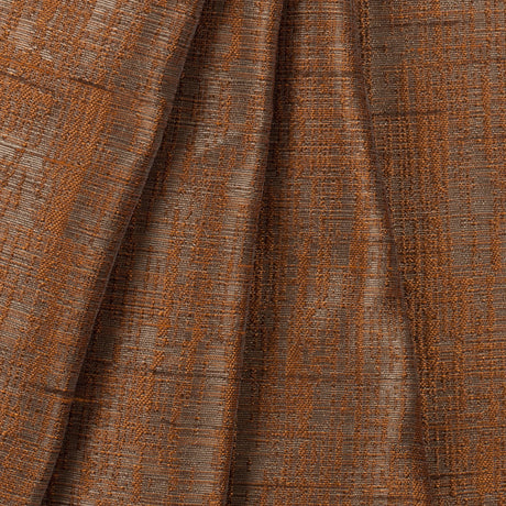 Cashmere/Terracotta Polyester Brocade