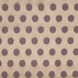 Gold/Chocolate Polka Dots Woven