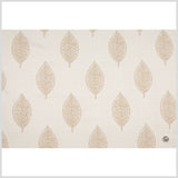 Sisal/Off-White Floral Woven