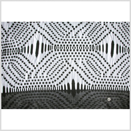 Black Classical Poly Lace Panel