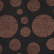 Black/Brown Polka Dots Woven