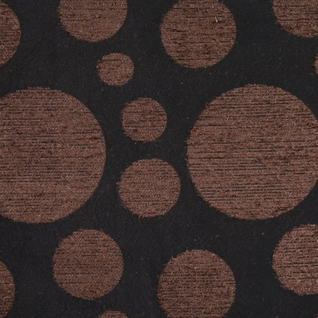 Black/Brown Polka Dots Woven