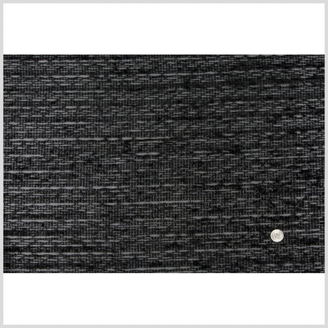 Black Solid Woven