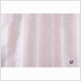 Baby Pink/Cream Stripes Shantung /Dupioni