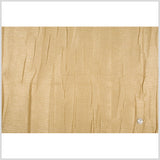 Dark Camel Crinkled Woven